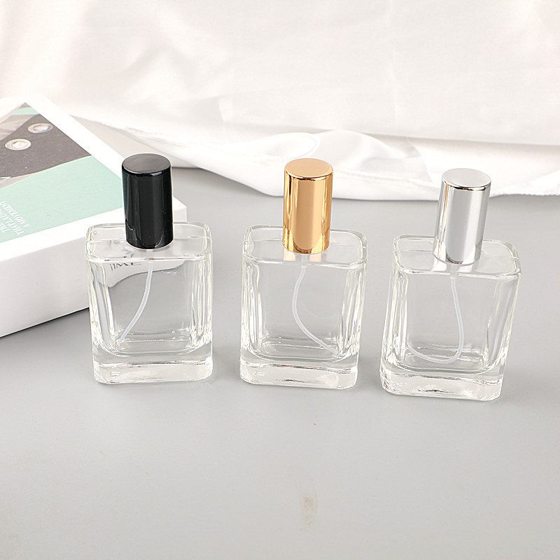 Botella de Spray para Perfume 30ml 50ml de Vidrio Portátil para Viaje