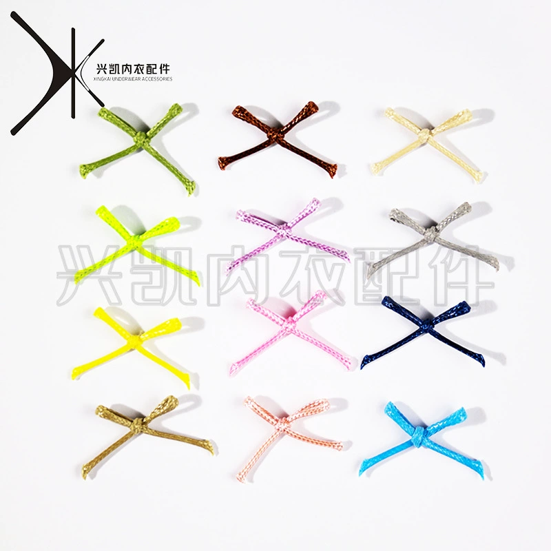 DIY пеньковая веревка Маленький бант лента ручной бант маленький цветочный узел Аксессуары для одежды