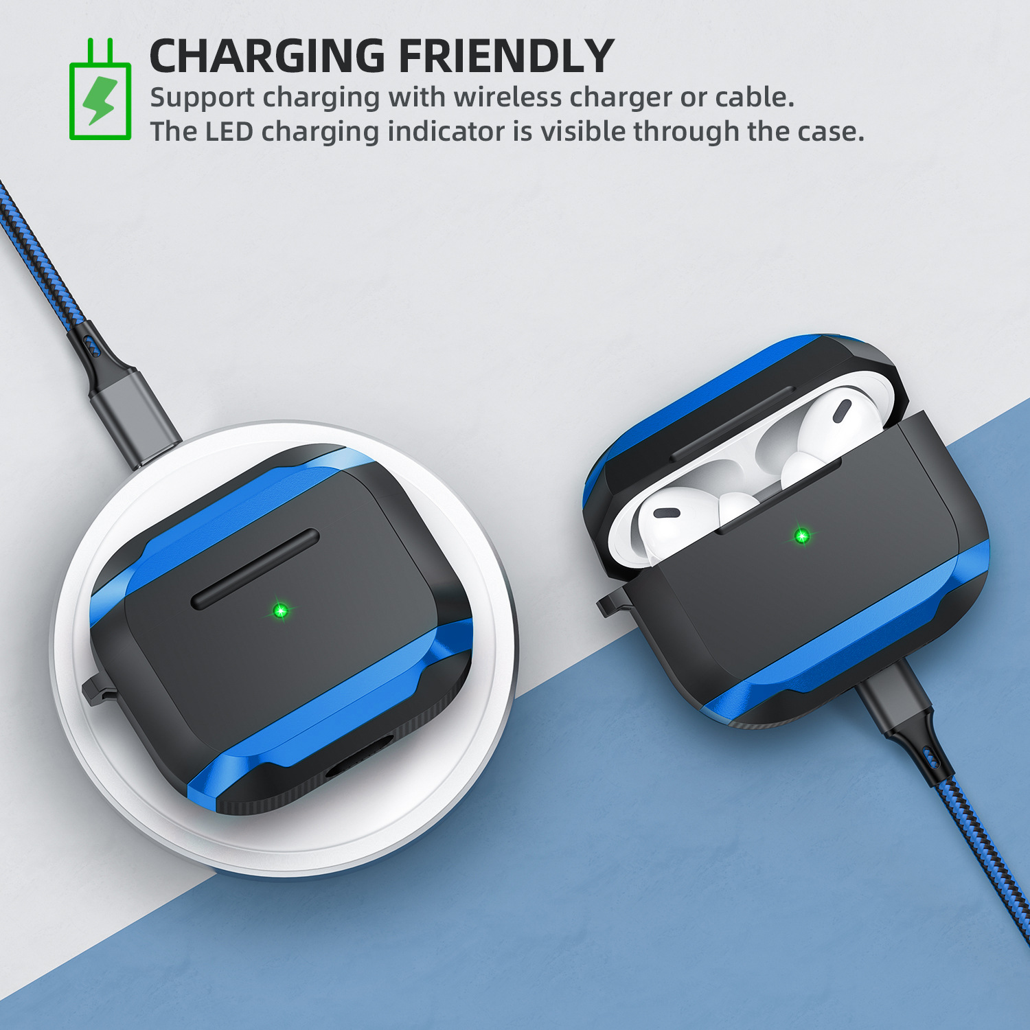 适用airpodspro耳机保护套苹果三代蓝牙耳机套Airpods3金属保护壳