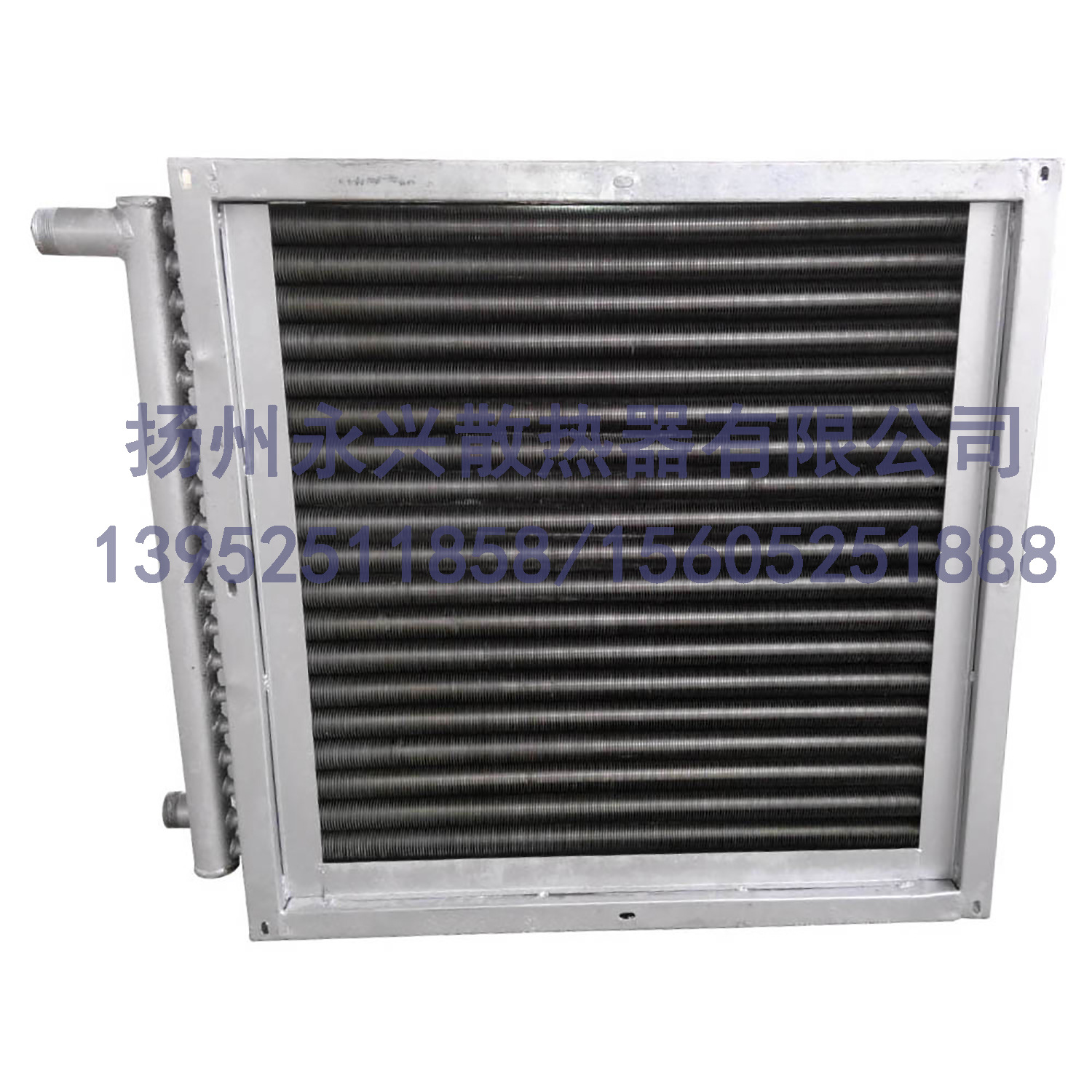 Cooling Steam Heating Water Aluminum Fin Heat Conduction Oil Drying Radiator Tube Fin Air Heat Exchange Heat Exchanger