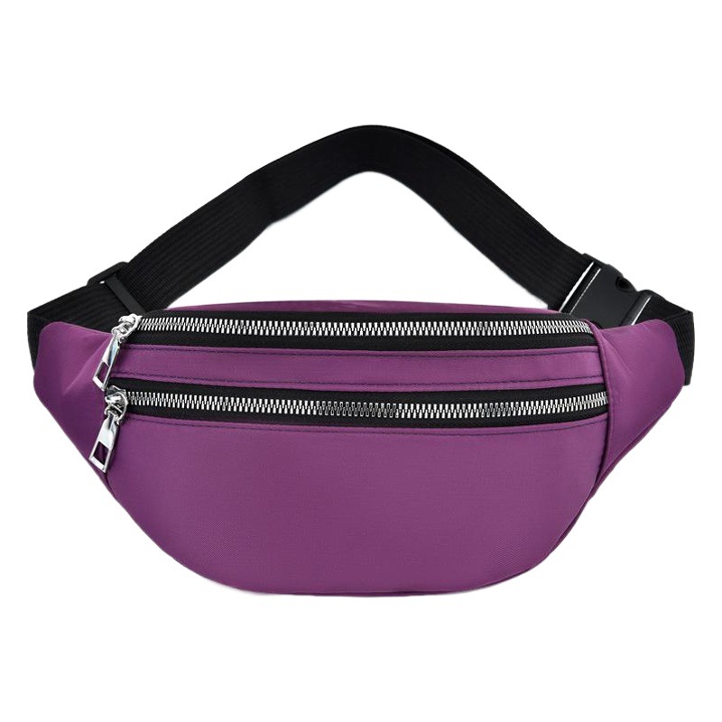 Cross-border foreign trade sports waist bag men's and women's waterproof mobile phone bag Korean fashion waist bag leisure large capacity waist bag wholesale