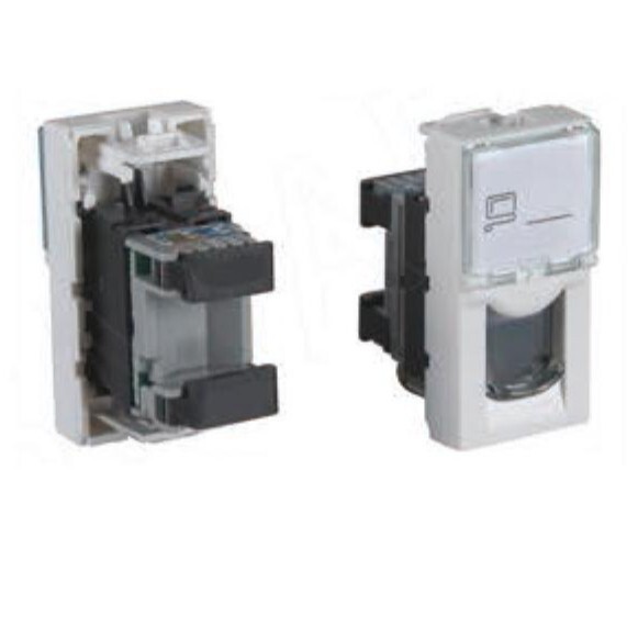 Single Port Module Panel French Style Network Phone Single Port Panel Single Port Module Panel French Style Network Phone Single Port Panel