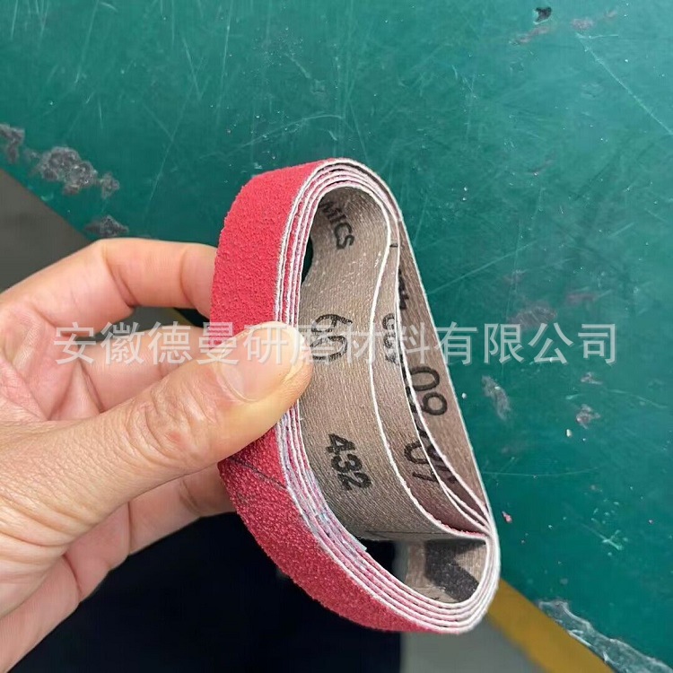 供应德国VSM陶瓷砂带XK870X XK760X陶瓷磨料砂带20*520mm