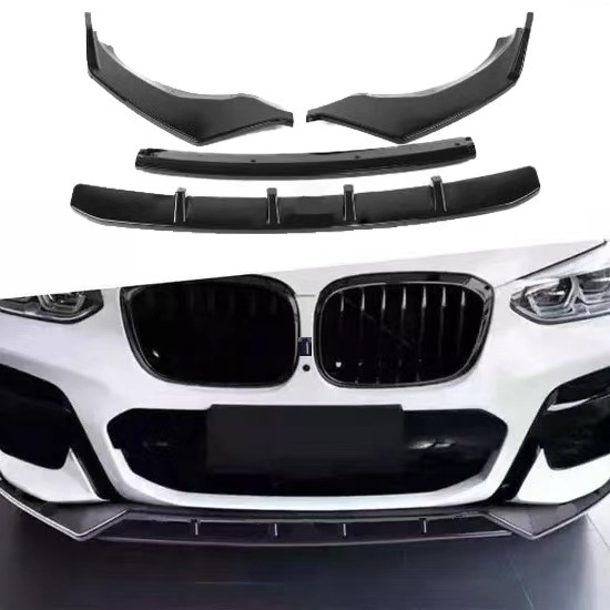 Suitable for BMW X3X4 G01G02 BMW2018-2021 front lip front bar front shovel modification punch surround fixed