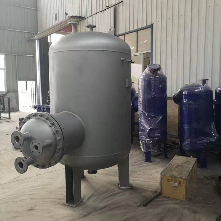 换热水罐导流型浮动盘管半容积式换热器 容积式热交换器机组