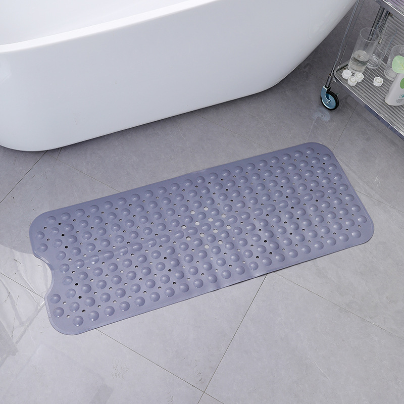 浴室滑り止めマット卸売り吸盤付きバスマットトイレ専用家庭用転倒防止環境保護pvcマット40*100|undefined