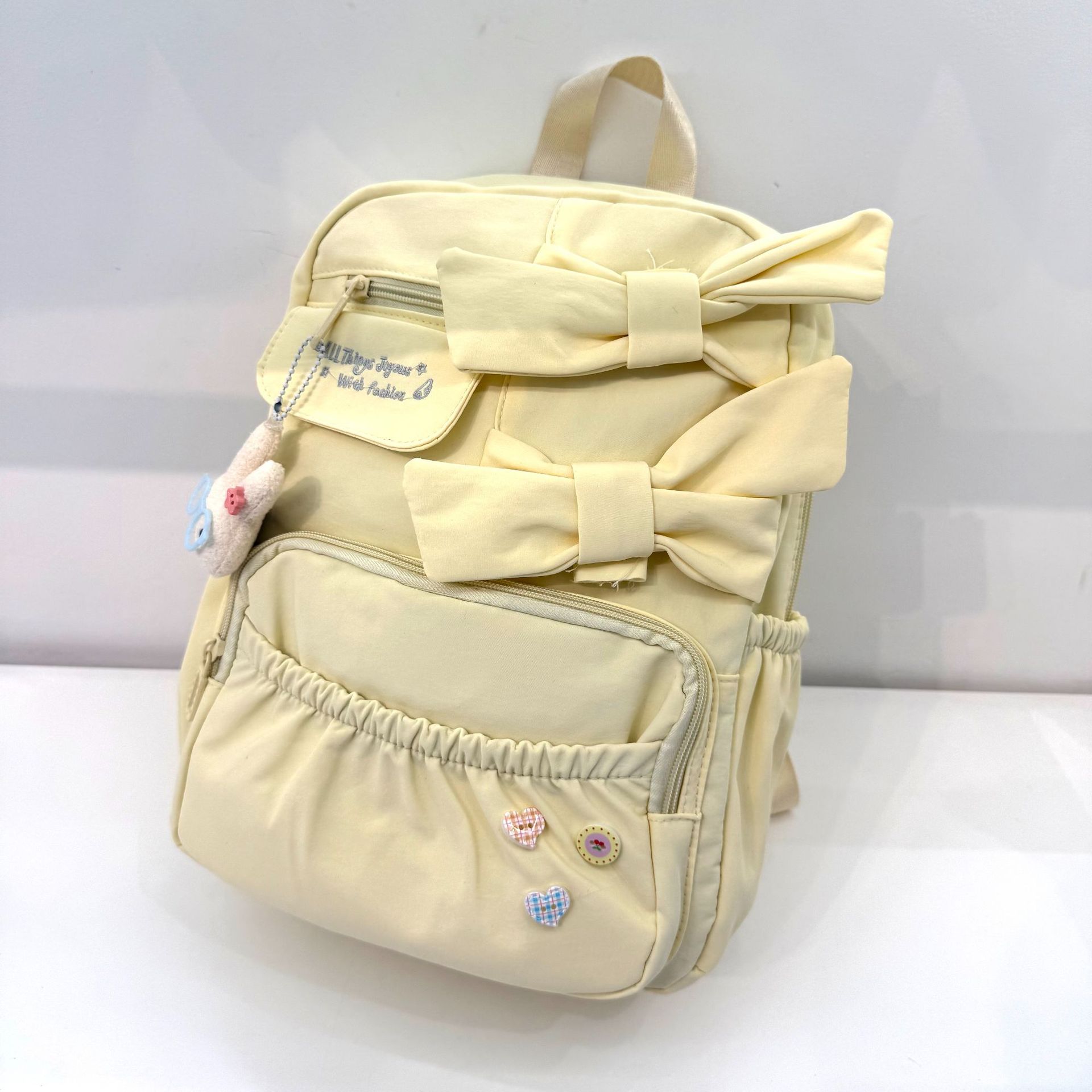 Mochila de dibujos animados para niños, mochila pequeña, 7 - 9 - 11 - 13 años, bolsas de moda para niños y niñas, color caramelo, ligero