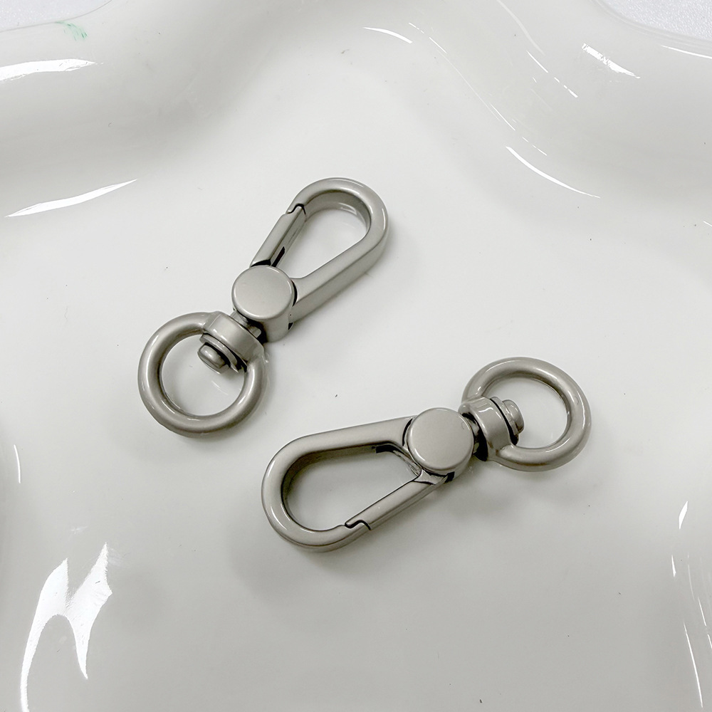 6mm campana colgante de aleación de zinc llavero conjunto accesorios de cable de teléfono móvil hardware gancho bobina ajustable percha