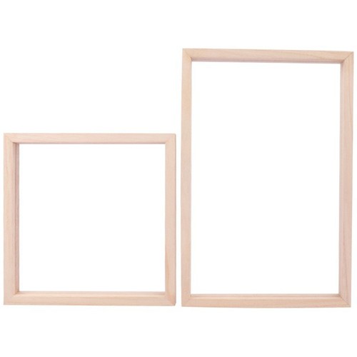 Children's wooden acrylic painting photo frame art materials kindergarten activity decoration acrylic painting photo frame