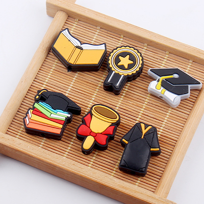 Productos creativos para bebés de bricolaje temporada de graduación joyería de silicona de dibujos animados cadena de pezón molar dientes dientes accesorios de pulsera