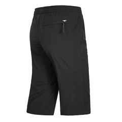 2021新款男裝休閒運動七分褲加肥加大碼速干七分褲四面彈沙灘褲男