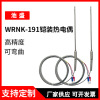 WRNK-191 probe Temperature Sensor PT100/E/J Thermal resistance probe high-precision Armored Thermocouple