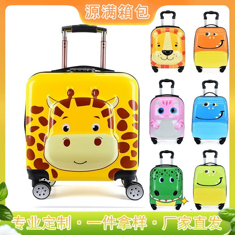 (Cross-border trading), cute cartoon suitcase for traveling, print