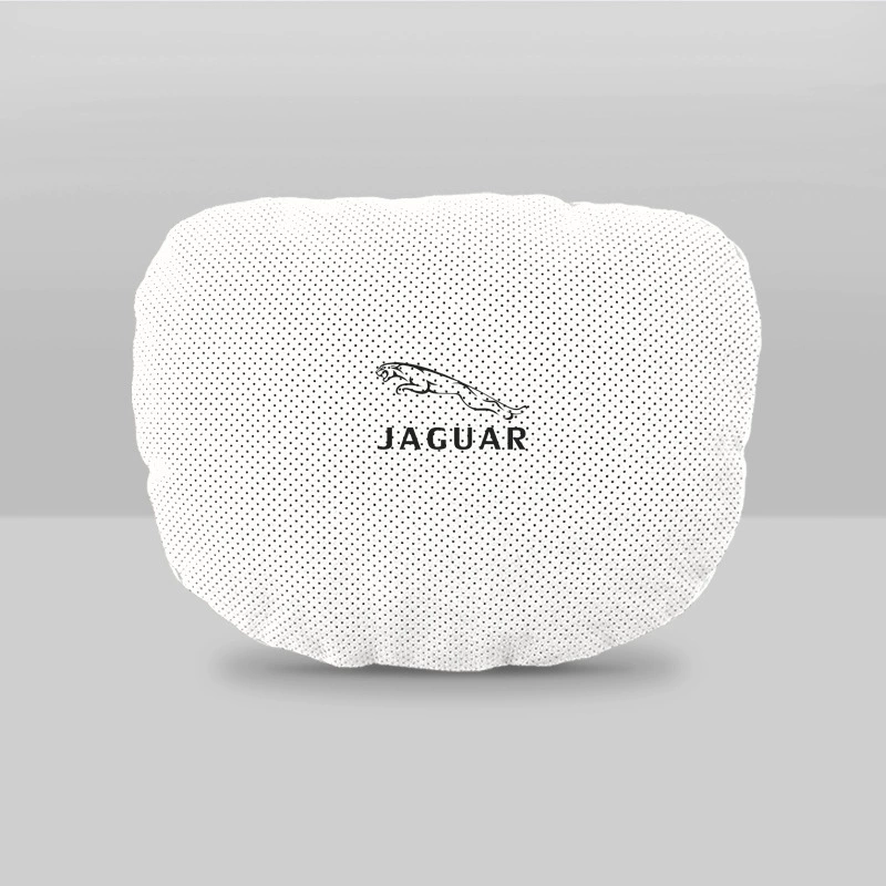 Подголовник и поясничный упор (Jaguar) — меховая подушка для сиденья, эргономичная, для XJ/XFL/XEL/F‑PACE, разные цвета