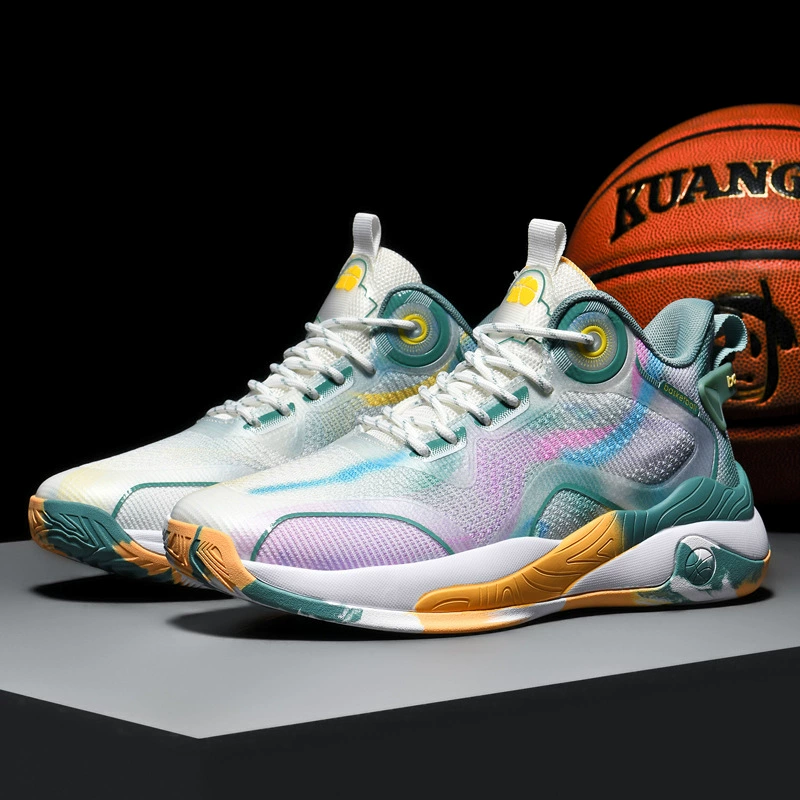 Мужские спортивные кроссовки 2025 года, новые, сетчатые, дышащие, амортизирующие, для бега, молодежные, повседневные, с увеличенной высотой, баскетбольные, больших размеров