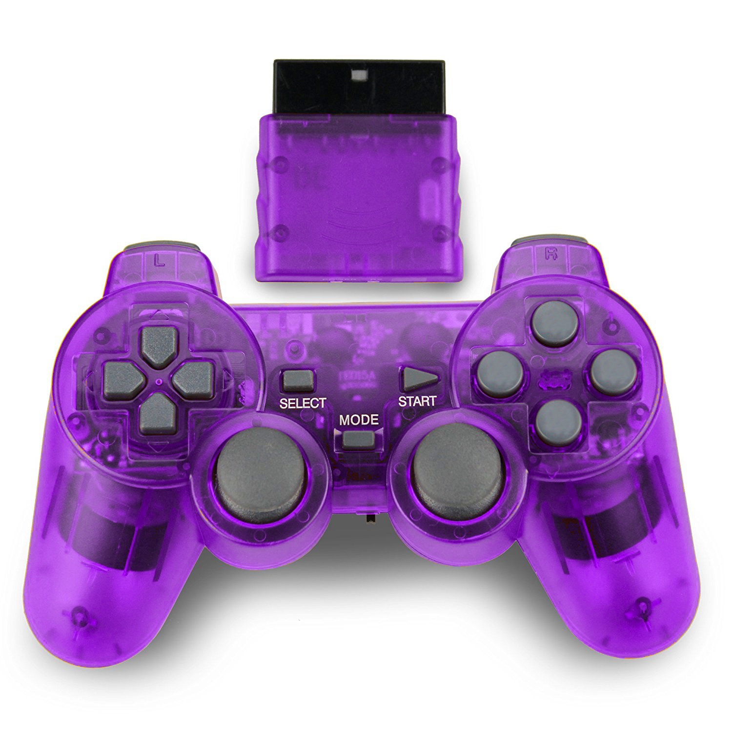 Bare metal transparent purple snowflake key