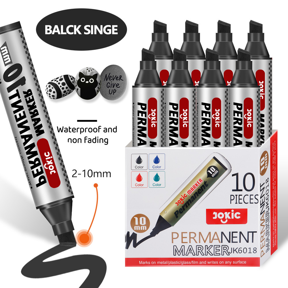 gran capacidad gruesa pluma pop microphone pluma logística aceitosa pluma de marca rápida secado expreso caja pluma de marca