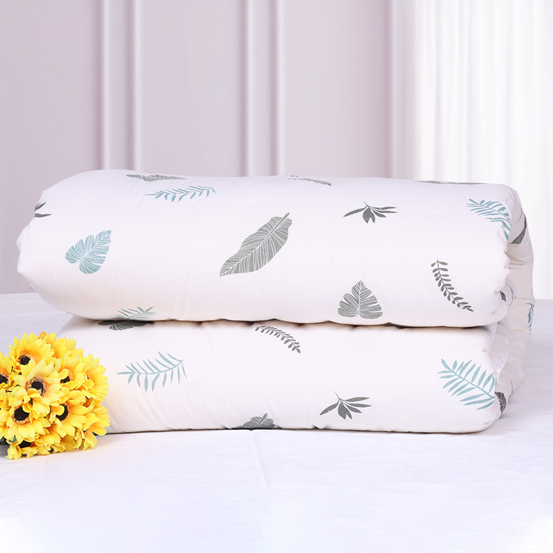 Xinjiang Long-Staple Cotton Spring and Summer Quilt Core Dormitory Quilt Quilt Manufacturer Wholesale Removable and Washable