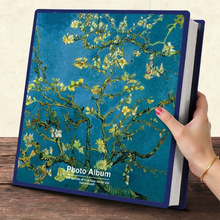 大容量复古油画相册本家庭5寸6寸7寸照片收纳纪念册插页式影集