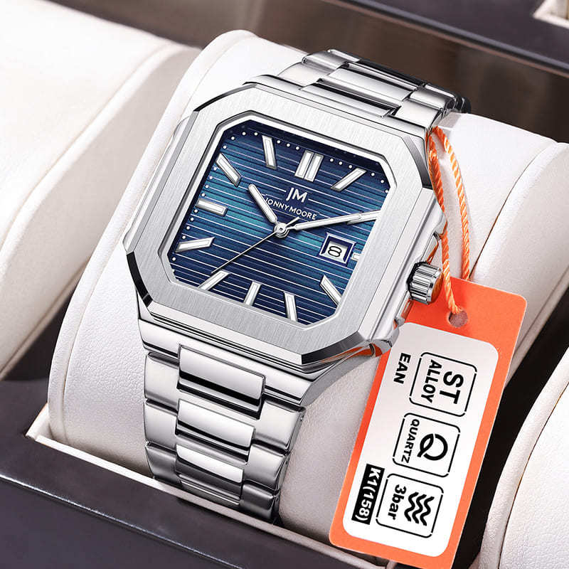 Jm Men's Watch New Luxury Waterproof Watch Hot-Selling Fashion Quartz Watch Dropshipping Business Watch for Men