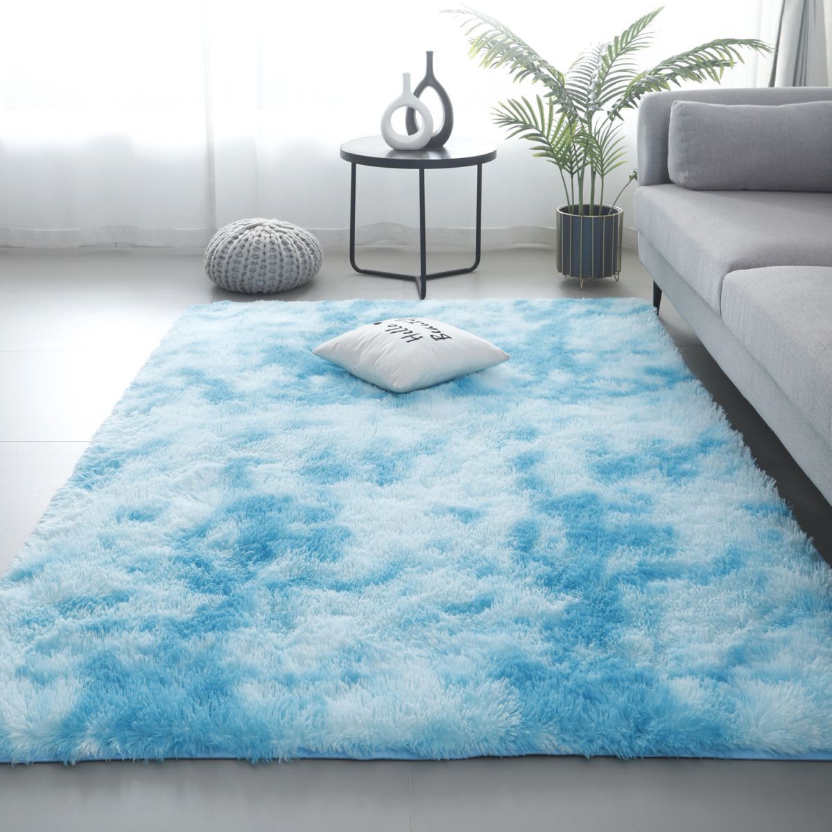 Thick Carpet for Bedroom Girls, Stain-Resistant Bedside, Living Room, Tatami Room, Large Area Full Carpet