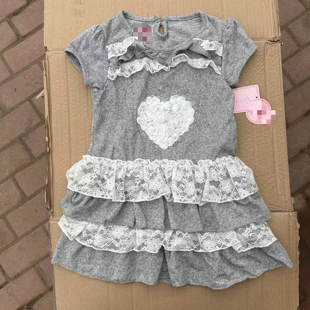 Falda DE LOS NIÑOS 24 primavera nueva Europa y América orden original niñas dibujos animados princesa falda