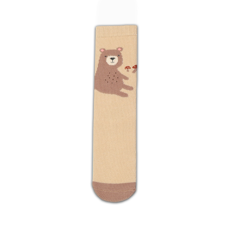 T4-8 HT2106 a Beruang / Free size (panjang Kaos Kaki 30cm 1-12 tahun)
