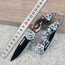 跨境外贸热卖折叠小刀具口袋钥匙扣小刀迷你随身便携户外露营小刀