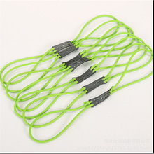 传统弹弓皮筋组1842 1745 2050八字扣射鱼乳胶管内穿圆皮卡球拖挂