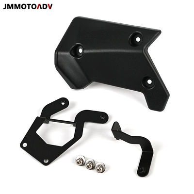 Suitable for Bmw R1200Gsr1250Gsadv Waterbird Frame Protective Cover Side Rear Frame Mud Guard Bar (Motorcycle Fender) - black