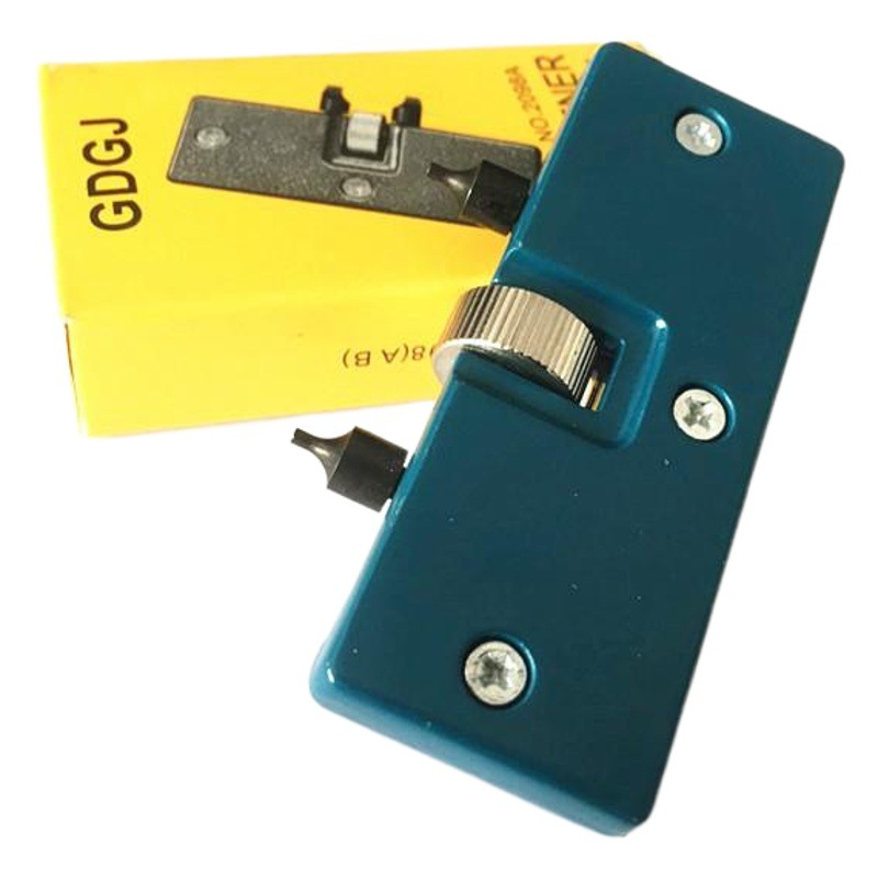 Herramienta de reparación de relojes portátil de dos patas de gran diámetro reloj abridor de reloj tapa trasera abridor herramienta de cambio de batería