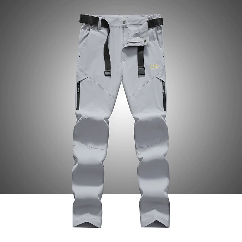 Внешняя торговля Летние уличные быстросохнущие брюки Мужские и женские дышащие походные брюки Эластичные дышащие водонепроницаемые износостойкие зарядные брюки