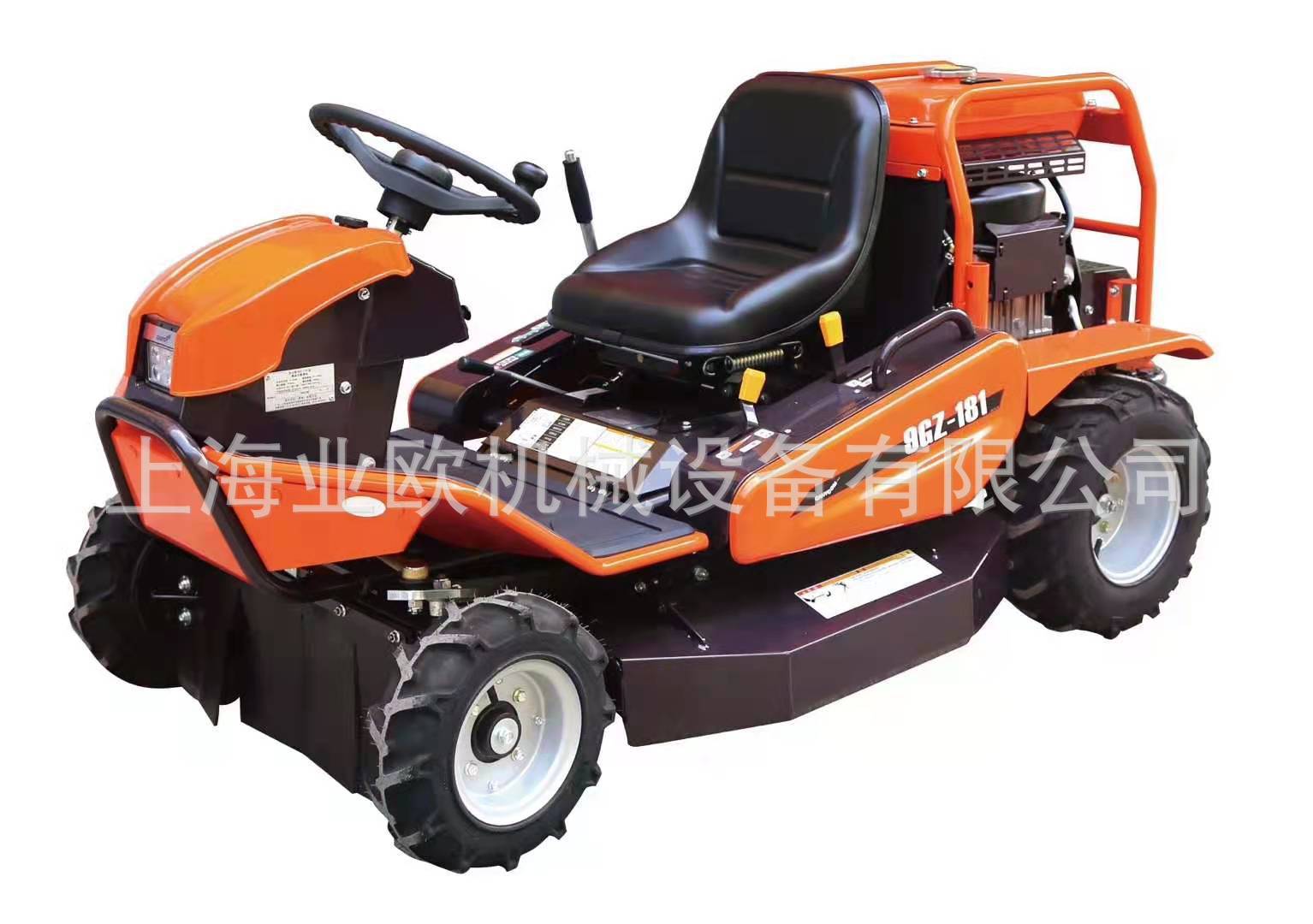 筑水9GZ-181乘坐式割草机 果园割草机、驾驶式汽油草坪车 荒草车