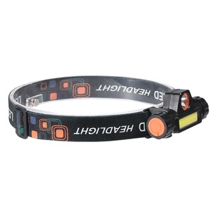 Cross-border 3030 + COB multi-function strong light headlamp built-in 14500 Lithium battery outdoor USB Direct charging work light