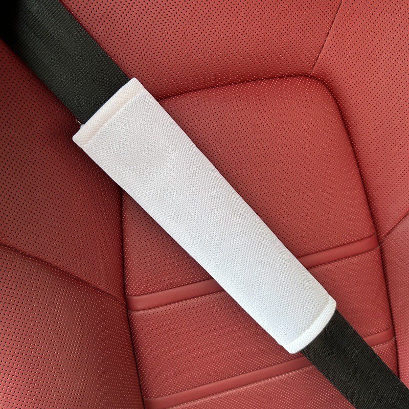 Protector de Hombro para Cinturón de Auto de Poliéster Suave Antiestrangulamiento