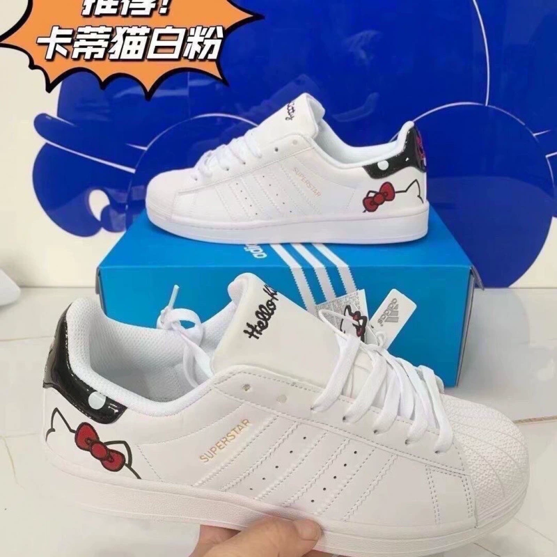 ∂ Clover 2025 Dingdang Cat New Couple Cat Casual Student Sports Campus Little White Shoes Shell Niche