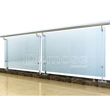 不锈钢扶手栏杆 钢化玻璃栏杆 夹胶 玻璃幕墙爪件 栏杆配件