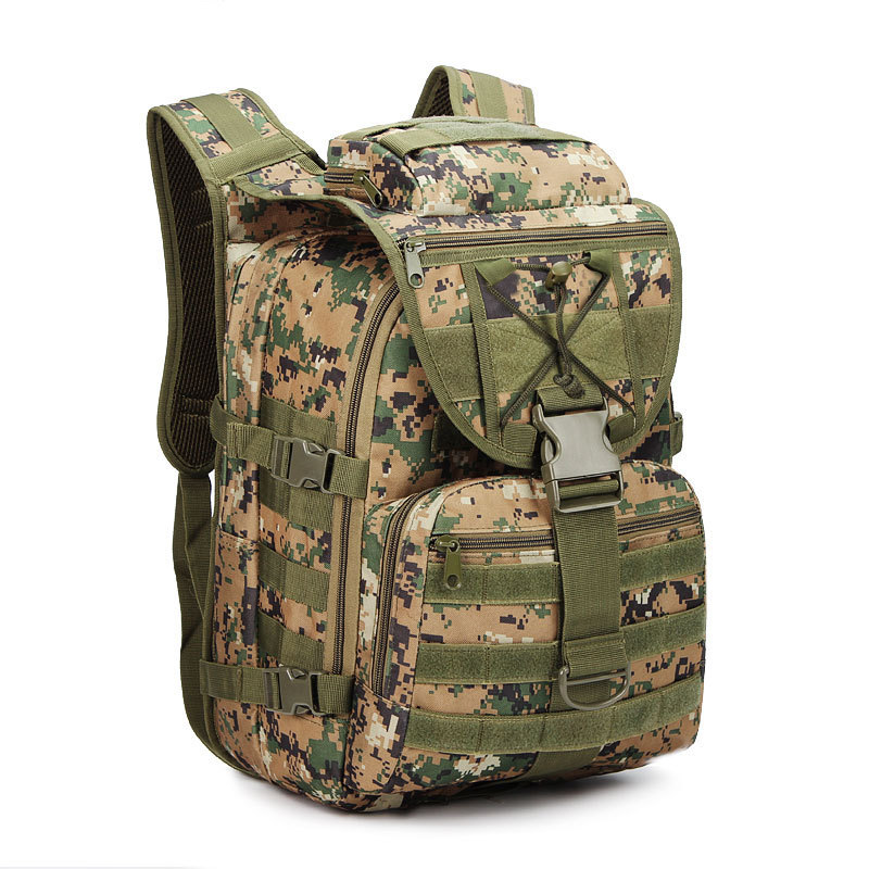 Cross-Border Outdoor Large-Capacity X7 Tactical Backpack Multi-Functional Travel Mountaineering Camping 40 Liter Swordfish Backpack