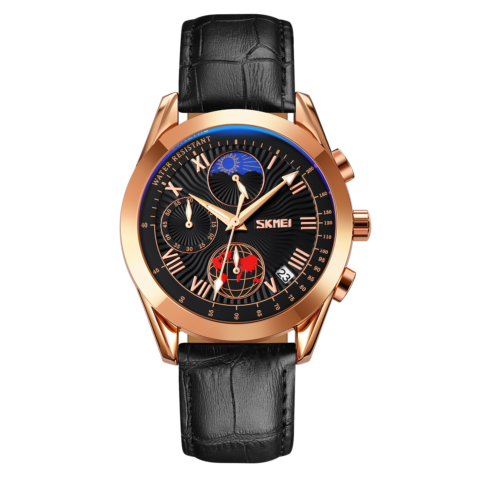 Cara negra de Rose Gold Shell