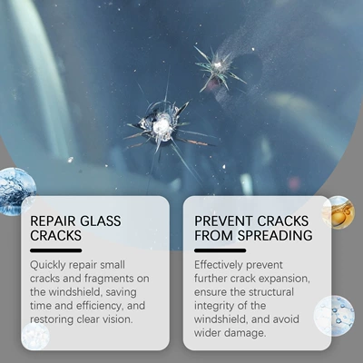 Glass agent Glue Windshield Crack