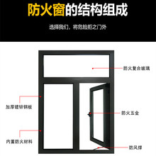 不锈安装防火门防防消防窗窗不锈钢开启装工程乙级测量防火防火钢