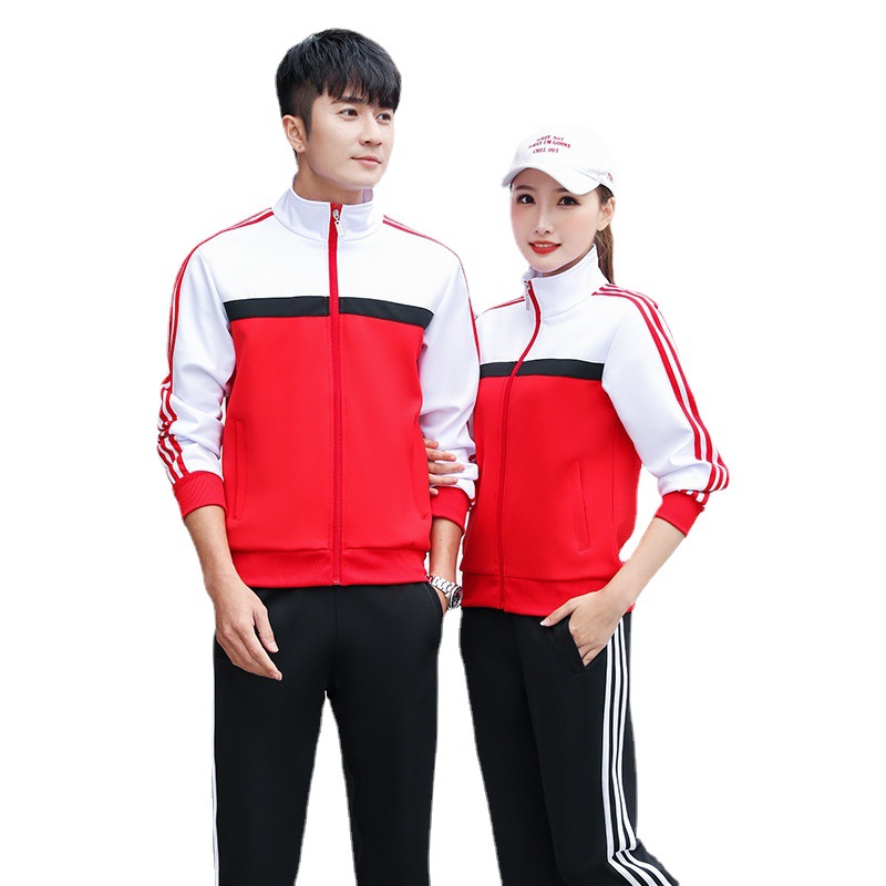 Pareja de primavera y otoño traje deportivo ropa deportiva casual para hombres correr para niños ropa para padres e hijos uniforme escolar de otoño fábrica al por mayor