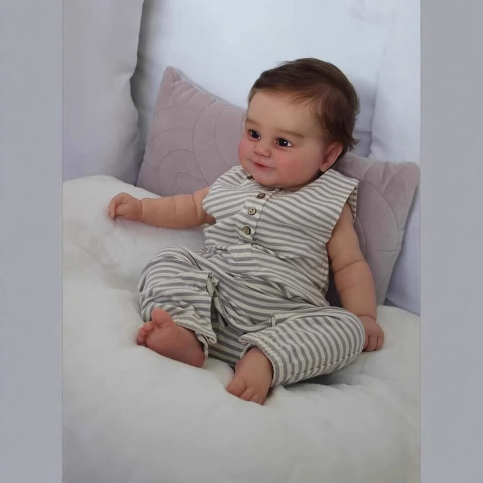 60/50cm simulación niña muñeca niño lindo bebé transfronterizo e-commerce suministro Maddie