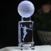Charging crystal lamp