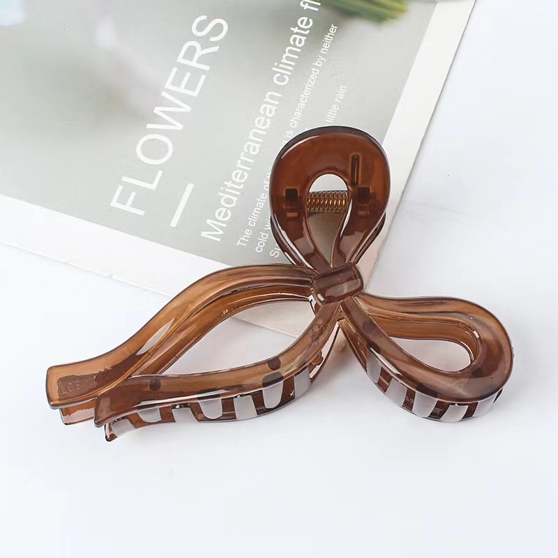 Women's Elegant Bow Knot Plastic Hair Claws display picture 6