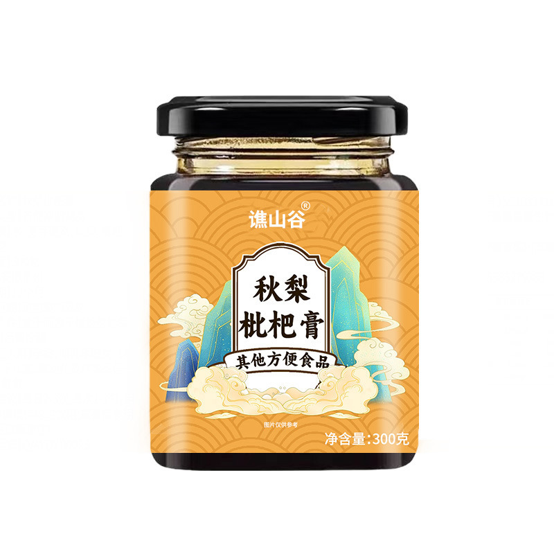 谯山谷秋梨膏枇杷膏300g枇杷膏雪梨膏儿童膏滋膏厂家批发一件代发|undefined