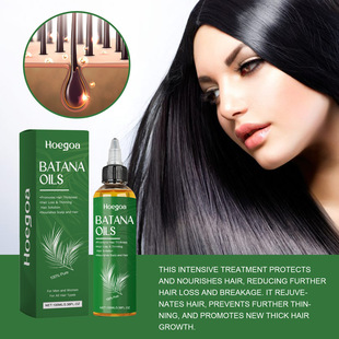 Hoegoa Hair Essential Oil Moisturizes Soft Hair Roots Hair Care Batana Hair Essential Oil