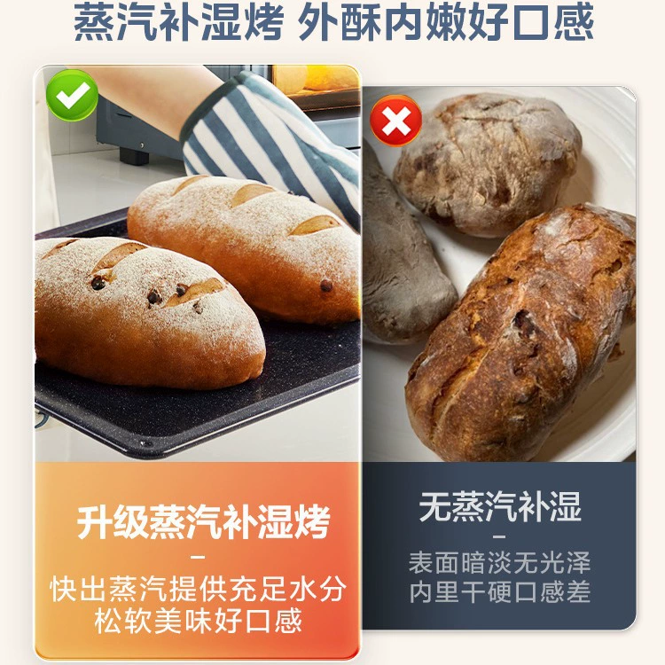 Доменная духовка Midea: паровая, запекание, выпечка торта с графеном без преднагрева, электрические духовки Q30