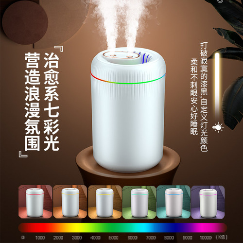 Humidifier household large fog volume new usb car air humidifier wholesale large capacity bedroom purifier