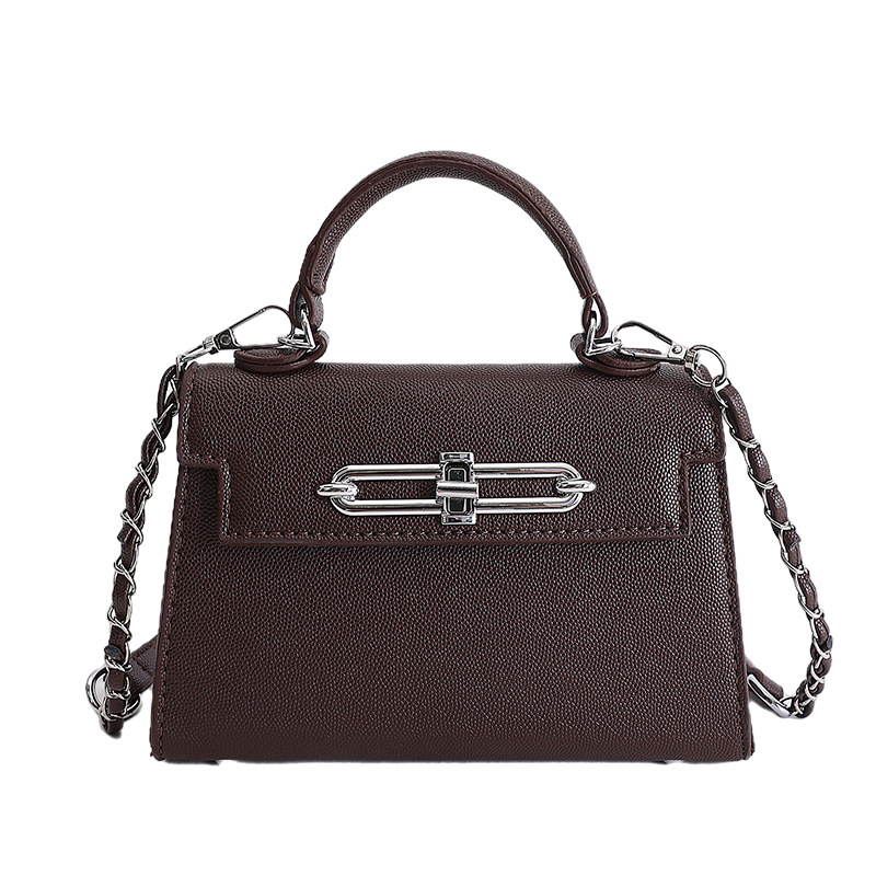 Nicho de moda Kelly bolso de mujer 2026 nuevo bolso de mujer simple sensación diaria bolso de hombro pequeño image 14